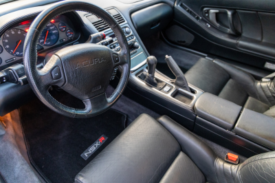 2002 Acura NSX in Sebring Silver over Black