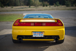 1997 Acura NSX in Spa Yellow over Black