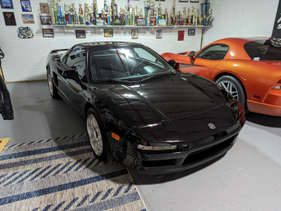 1995 Acura NSX in Berlina Black over Black