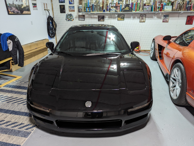 1995 Acura NSX in Berlina Black over Black