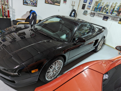 1995 Acura NSX in Berlina Black over Black