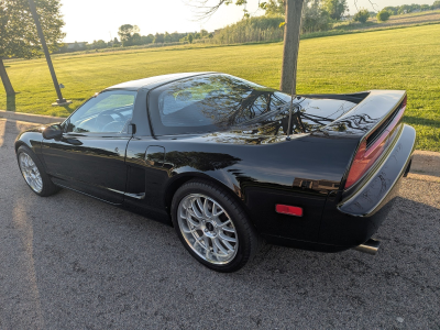 1995 Acura NSX in Berlina Black over Black
