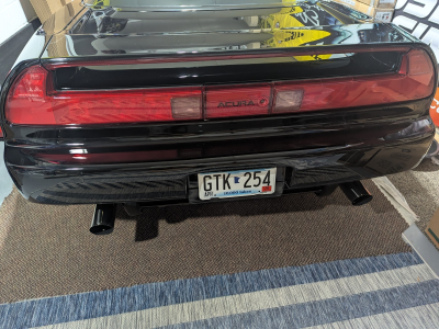 1995 Acura NSX in Berlina Black over Black