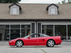 1993 Acura NSX in Formula Red over Black