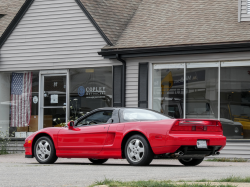 1993 Acura NSX in Formula Red over Black