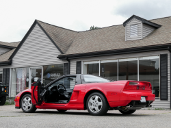 1993 Acura NSX in Formula Red over Black