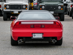 1993 Acura NSX in Formula Red over Black