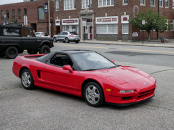 1993 Acura NSX in Formula Red over Black