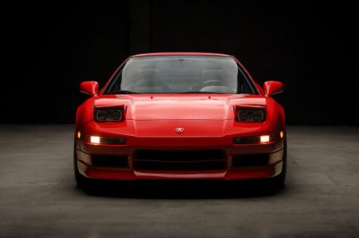 1996 Acura NSX in Formula Red over Black