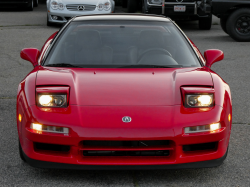 1993 Acura NSX in Formula Red over Black