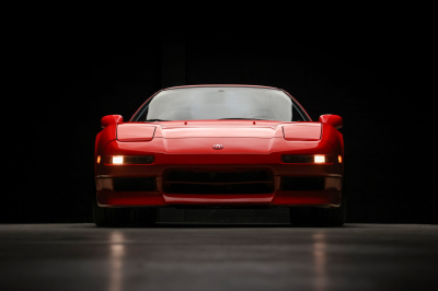 1996 Acura NSX in Formula Red over Black