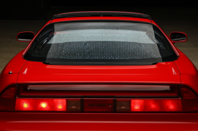 1996 Acura NSX in Formula Red over Black