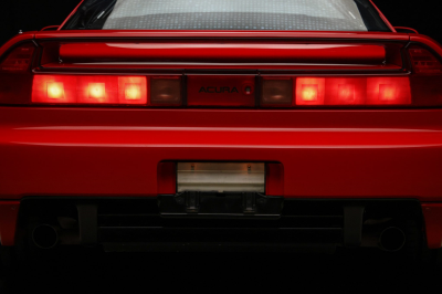 1996 Acura NSX in Formula Red over Black