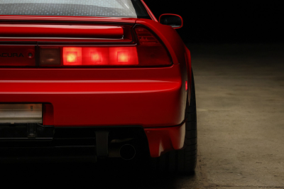 1996 Acura NSX in Formula Red over Black
