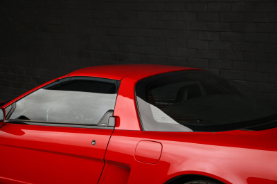 1996 Acura NSX in Formula Red over Black