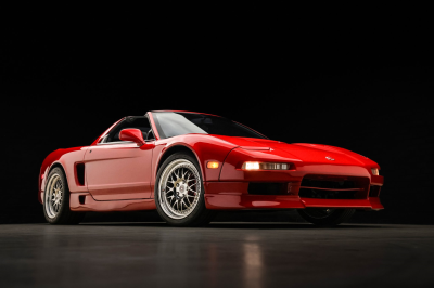1996 Acura NSX in Formula Red over Black