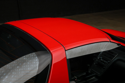 1996 Acura NSX in Formula Red over Black