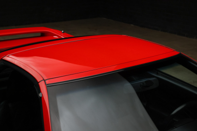 1996 Acura NSX in Formula Red over Black