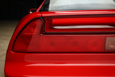 1996 Acura NSX in Formula Red over Black