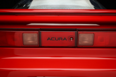 1996 Acura NSX in Formula Red over Black