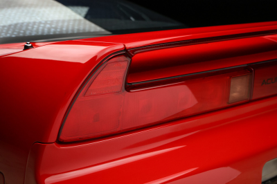 1996 Acura NSX in Formula Red over Black