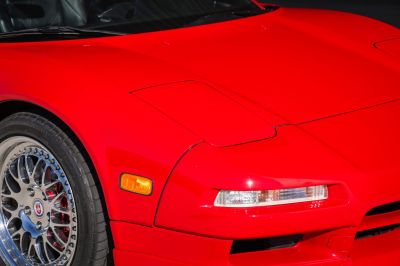 1996 Acura NSX in Formula Red over Black
