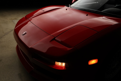 1996 Acura NSX in Formula Red over Black