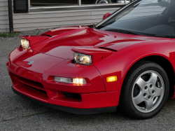 1993 Acura NSX in Formula Red over Black