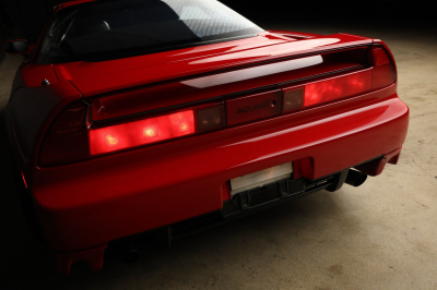 1996 Acura NSX in Formula Red over Black