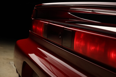 1996 Acura NSX in Formula Red over Black