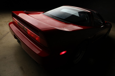 1996 Acura NSX in Formula Red over Black