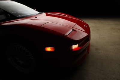 1996 Acura NSX in Formula Red over Black