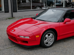 1993 Acura NSX in Formula Red over Black