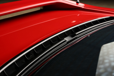 1996 Acura NSX in Formula Red over Black