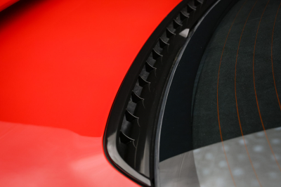 1996 Acura NSX in Formula Red over Black