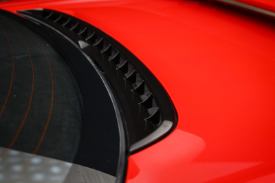 1996 Acura NSX in Formula Red over Black