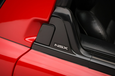 1996 Acura NSX in Formula Red over Black