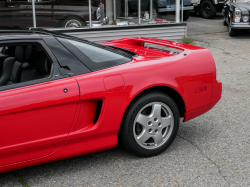 1993 Acura NSX in Formula Red over Black