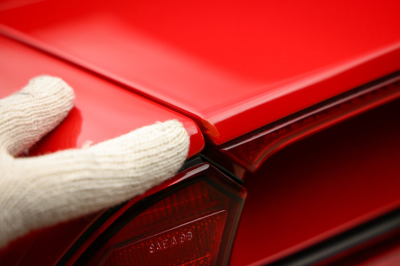 1996 Acura NSX in Formula Red over Black