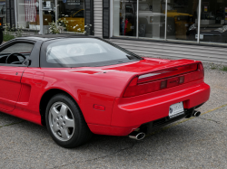 1993 Acura NSX in Formula Red over Black