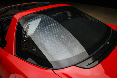 1996 Acura NSX in Formula Red over Black