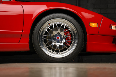 1996 Acura NSX in Formula Red over Black
