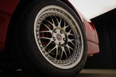1996 Acura NSX in Formula Red over Black