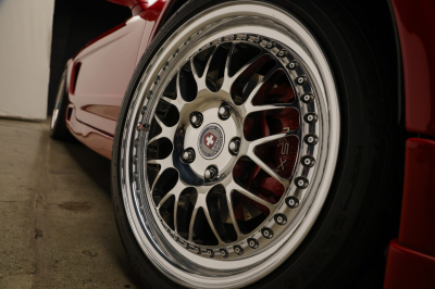 1996 Acura NSX in Formula Red over Black