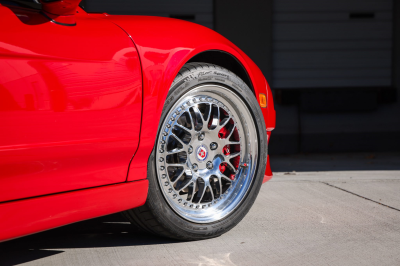1996 Acura NSX in Formula Red over Black