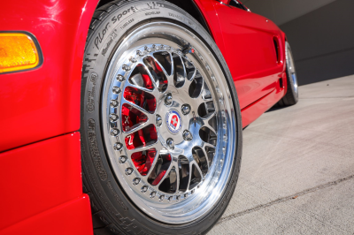 1996 Acura NSX in Formula Red over Black