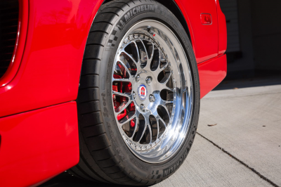 1996 Acura NSX in Formula Red over Black