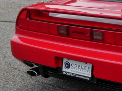 1993 Acura NSX in Formula Red over Black