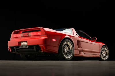 1996 Acura NSX in Formula Red over Black