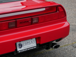 1993 Acura NSX in Formula Red over Black